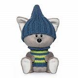 Мягкая игрушка BUDI BASA LE15-021 Волчонок Вока в шапочке и свитере