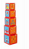 Кубики SCRATCH 6181050 Stacking Tower Сircus