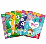 Комплект книг DEVAR 44320 4D мини-энциклопедий для малышей с доп. реальностью 6 шт.