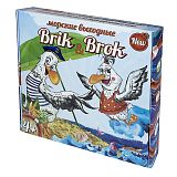 Настольная игра STRATEG 30202 Морские выходные Brik and Brok
