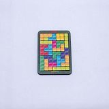 Логическая игра WOODLANDTOYS 65206 Тетрис малый цветная мозайка
